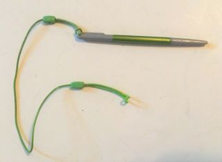 Leapfrog Leap Pad 1 & 2 Replacement Part Green/gray Stylus Pen & String