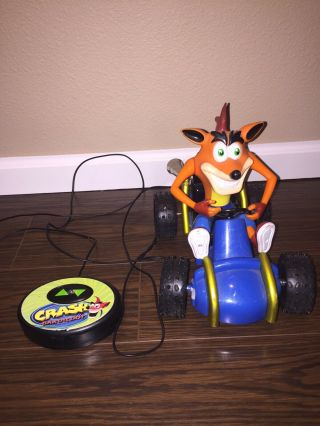 Crash Bandicoot Rc Go Kart Wired Remote Control Car Crash Team Racing Toy