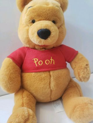 Disney Store Winnie The Pooh Bear Plush Toy Doll Stuffed Animal