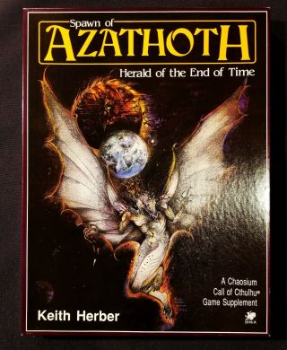Spawn Of Azathoth 1st Edition Box Call Of Cthulhu Chaosium Cha2316x