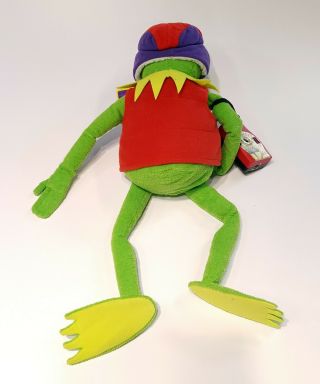 Macy’s Kermit The Frog 20” Plush Toy Photographer w/ Camera & Tag - Muppets 2002 5