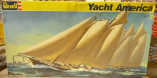 Revell 1/56 Yacht America Sailing Vessel Model Kit 5632