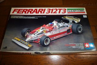 1/20 Ferrari 312t3 Villeneuve " Clear Cowl " W/ Cartograf Decal By Tamiya 20051