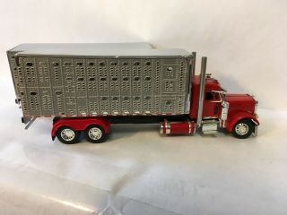 Custom DCP 379 Pete Truck and cattle trailer 3