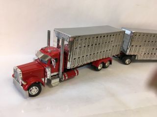Custom DCP 379 Pete Truck and cattle trailer 4