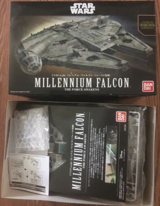 Bandai 1/144 Millennium Falcon With Lighting Kit