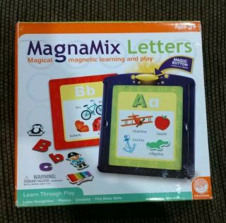 Mindware Magnamix Letters Magnetic Learning Play Set Age 3,