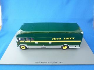 Spark 1:43 F1 Lotus Bedford Transporter 1963 - 67 Diecast Model Car