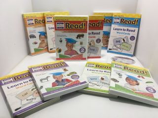 Your Baby Can Read Set Dvds & Flash Cards Back To School Pre Kindergarten Learn
