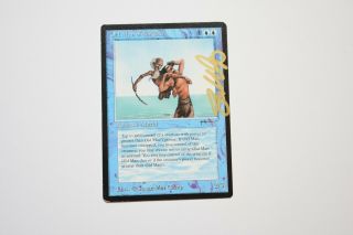 Magic The Gathering Old Man Of The Sea Arabian Nights Unplayed Signed Nm/mint