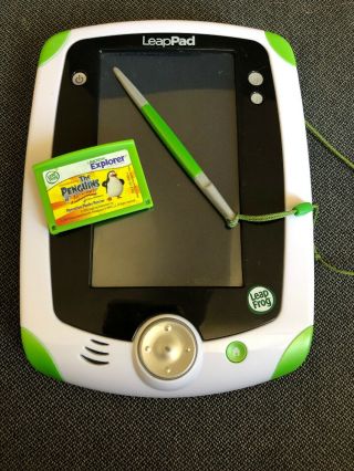 Leap Frog Leappad Learning System/w 1 Educational Game Cartridge