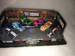 Rocket League Mini Pull - Back Racers Limited Edition Box Set Gamestop Exclusive