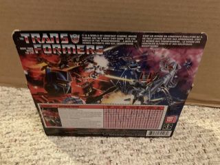 Transformers Optimus Prime G1 Reissue Box B 2
