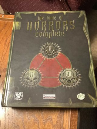 Tome Of Horrors Complete Pathfinder Frog God Games Dungeons & Dragons 3.  5 Rpg
