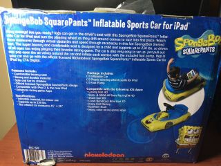 CTA SpongeBob SquarePants Inflatable Sports Car for iPad - Open Box 2