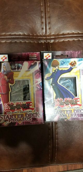 Pegasus 1st Edition Kaiba Unlimited Edition Both Factory.