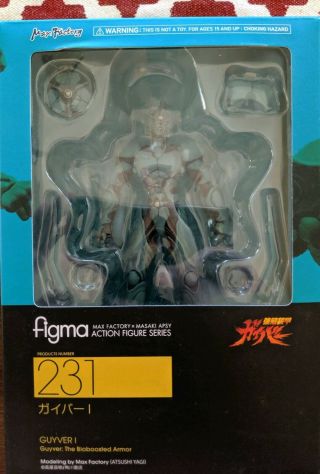 Figma 231 Guyver I Bio Boosted Armor Authentic Max Factory