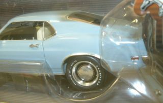 1/18,  1970 Mustang CJ428 Q code,  made by HWY 61,  which is no longer making die 3