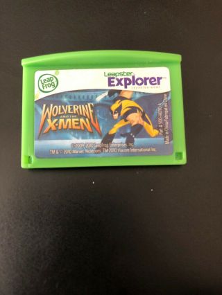 Leapfrog Leapster Explorer,  Leappad Learning Game: Wolverine & The X - Men