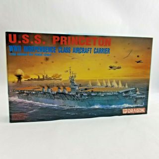 Dragon U.  S.  S.  Princeton Wwii Independence Class Aircraft Carrier Model Kit 7014