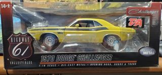 1:18 Highway 61 Collectibles 1970 Dodge Challenger T/a 340 Six Pak
