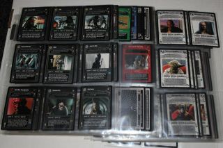 Star Wars Ccg Complete Coruscant Set Near 180 Cards & 7 Checklists/rules