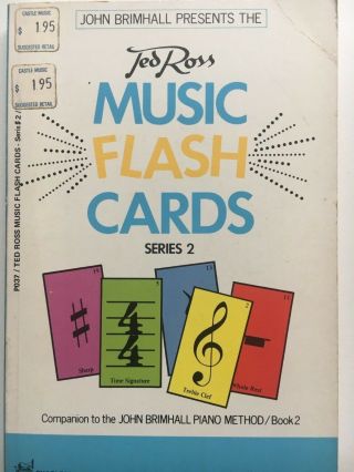 Music Flash Cards,  Series 2 By Ted Ross