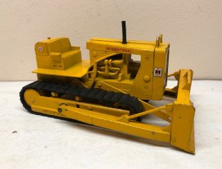 1/16 Ih International Td - 25 Top Light Crawler Dozer Toy Tractor W/ Blade Ertl