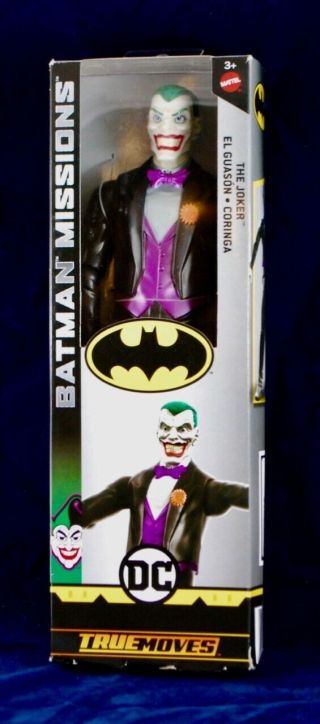 The Joker 12 " Action Figure - Batman Missions - True Movies