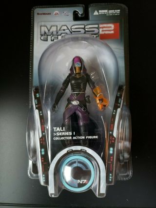 Mass Effect 2 Tali Series 1 - 7 " Action Figure Dc Direct Tali 