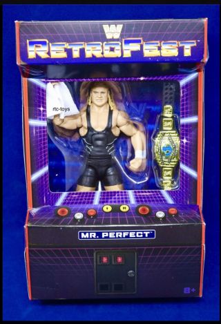 WWE Mattel RetroFest Mr Perfect Curt Hennig Elite Figure Retro In Hand SHIPS NOW 2