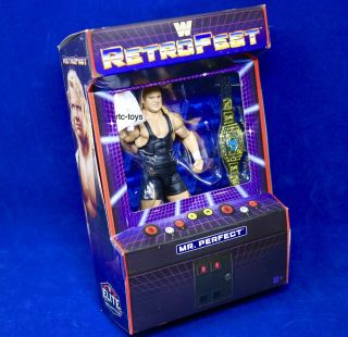 WWE Mattel RetroFest Mr Perfect Curt Hennig Elite Figure Retro In Hand SHIPS NOW 6