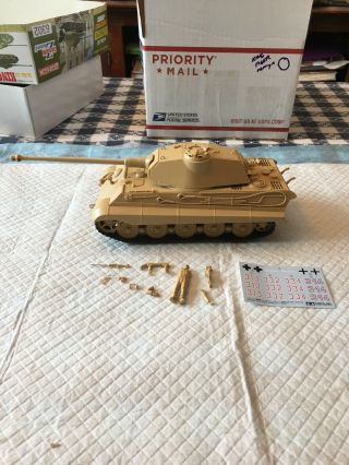 1/35 German Tiger Built Ready To Paint Pp