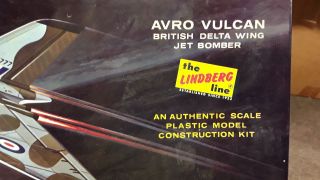 Avro Vulcan British Delta Wing Jet Bomber - 1/8 Scale - by The Lindberg Line 2