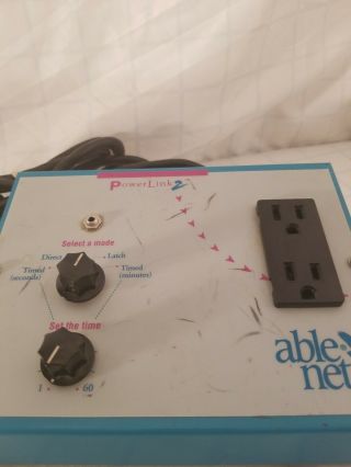 Ablenet Inc Powerlink 2 Able Net Power Link Ii Control Unit Direct Latch Timed.