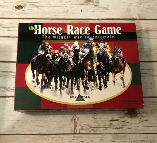 The Horse Race Game 2001 Boardwalk Design Complete Bet On The Winner