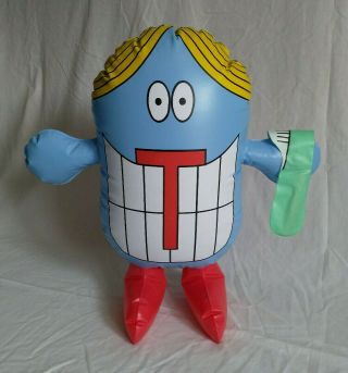 Vintage - The Letter People - Inflatable Mr.  T (tall Teeth)