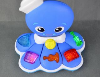 Octopus Orchestra Musical Toy Baby Einstein Lights Music Language Buttons 3