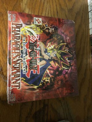 Yugioh Pharaoh’s Servant Unlimited Booster Box - Factory