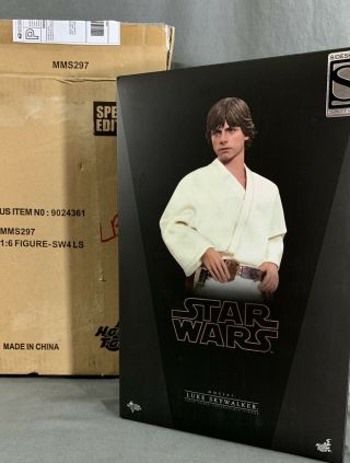 Hot Toys Mms297 Star Wars Iv A Hope 1/6 Luke Skywalker Hamill Exclusive