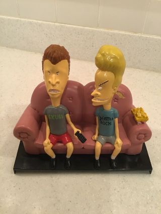 Beavis And Butthead Tv Talkers Figure 1996 Mtv On Couch Butt - Head Mike Judge