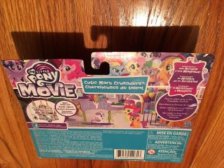 MY LITTLE PONY THE MOVIE THE CUTIE MARK CRUSADERS FROM HASBRO TOYS FIGURINE 2