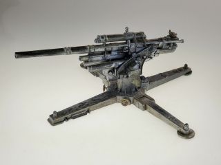 Ww2 88mm German Field Gun - Diecast Metal - Large 12 "