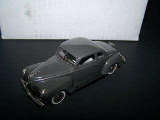 1941 Plymouth Standard Club Coupe 1/43 Motor City Usa N Brooklin Minimarque