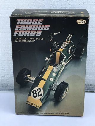 1976 Testors Those Famous Fords No.  122 " Indy " Lotus