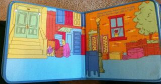 Elmo Goes to School Felt Interactive Playset Book with 27 Felt Cutouts 4