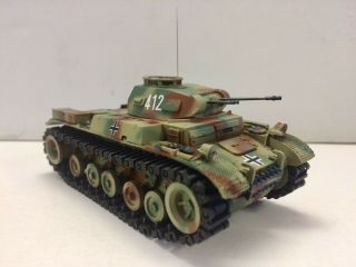 Gaso.  Line Solido German Panzer II Museum Quality Tank Char 1/50 2