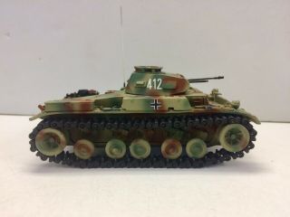 Gaso.  Line Solido German Panzer II Museum Quality Tank Char 1/50 6