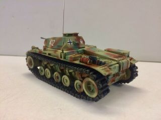 Gaso.  Line Solido German Panzer II Museum Quality Tank Char 1/50 8