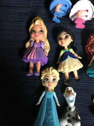 Disney Princess Mini Toddler Doll 15 Belle Aurora Ariel Mulan Tianna Elsa More 2